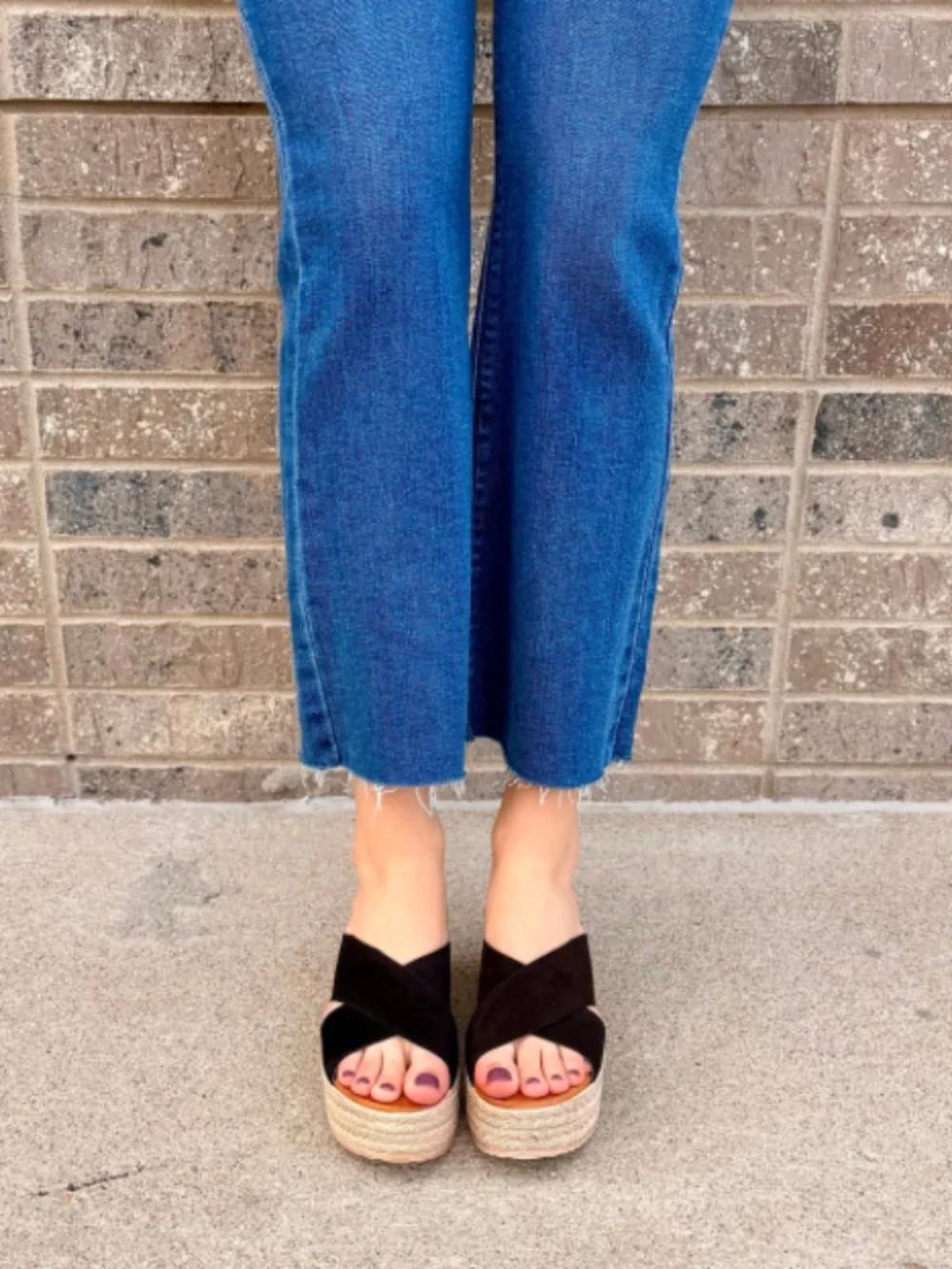 Cordani Bella Wedge Sandal in Black